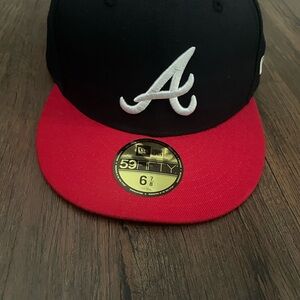 Black and Red Baseball Cap